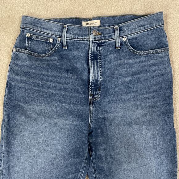 Madewell Denim - Madewell Perfect Vintage Straight Crop Jean Size 32 Preowned